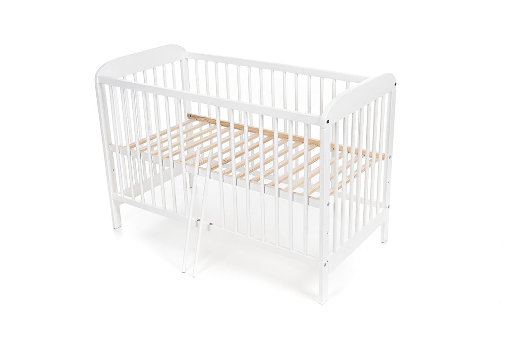 Komplettbett Babybett Teddybär Mond Rosa - babyhafen.de 