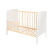 Komplettbett 60 × 120 White & Natur Schutzgitter - babyhafen.de 