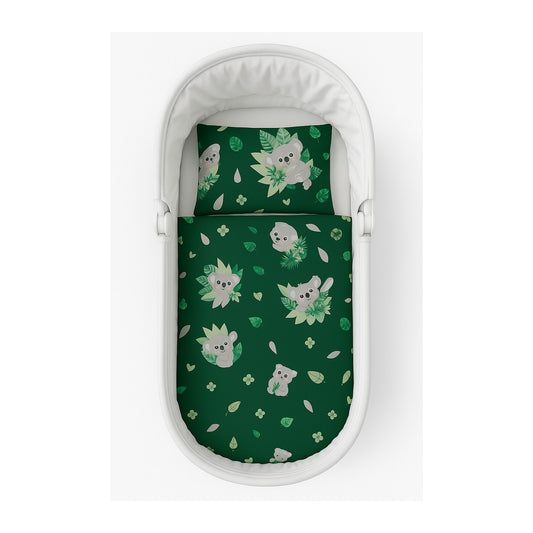 Baby Bettwäsche Set Koala Tropical 50x70 cm mit Kissen und Decke