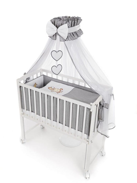 8-teilig Babybett Beistellbett 90x40 Giraffe - babyhafen.de 