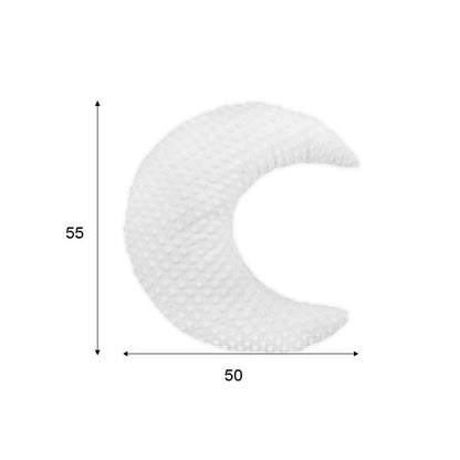 Kinder Mondkissen Minky Weiß - babyzimmer