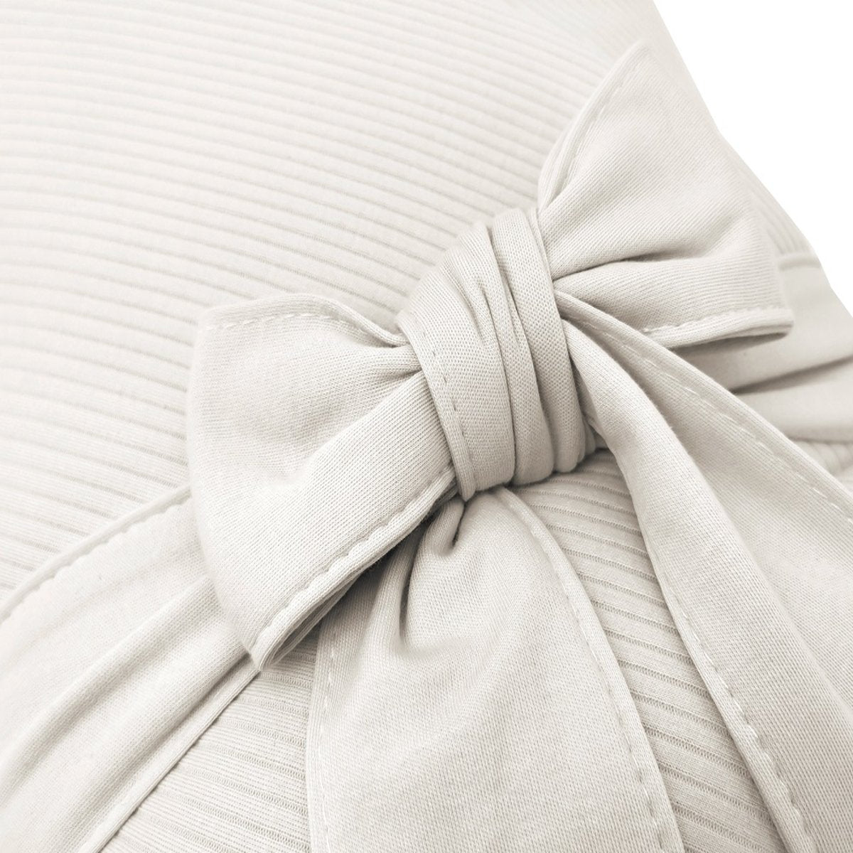 Nestchen Soft Sweater in Beige mit dekorativer Schleife, hochwertig und elegant – babyhafen.de