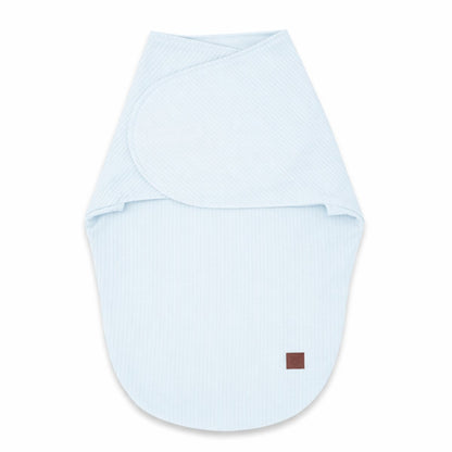 Pucktuch für Neugeborene aus 100 % Baumwolle in Blau – weich und atmungsaktiv