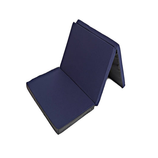 Babyhafen Reisebettmatratze 120x60 cm faltbar – Baby Reisebett Gästematratze blau mit Tasche