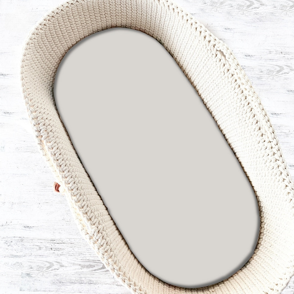 Spannbettlaken 40 x 90 cm Beige Baumwolle - babyhafen.de 