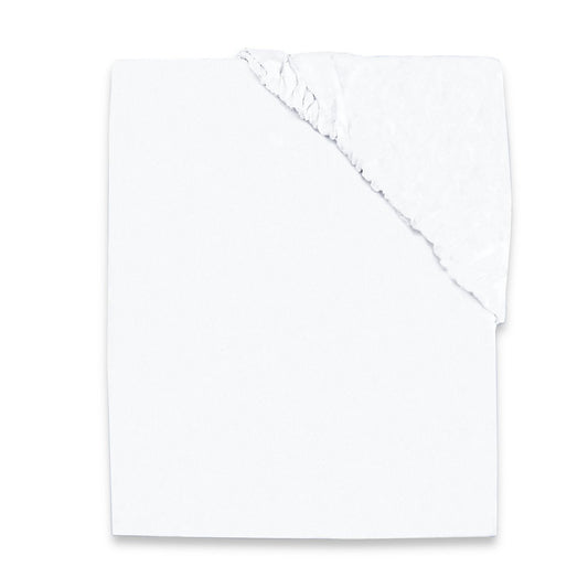 Weißes Jersey Spannbettlaken für Babybett 40x90 cm – weich und atmungsaktiv