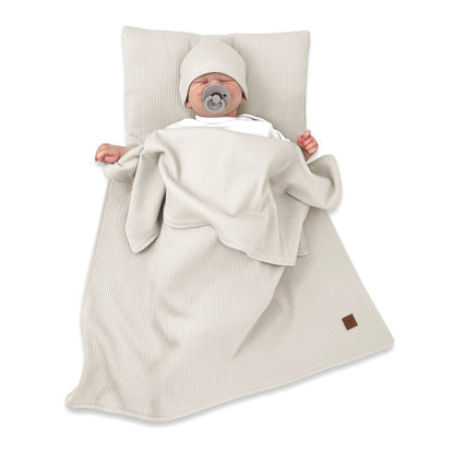 babydeckenset Sweater Soft Beige - babyhafen.de 