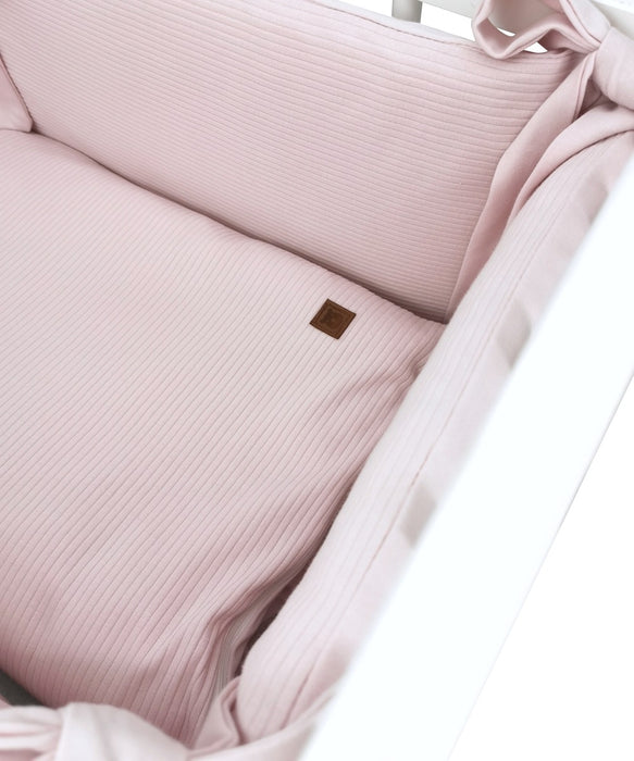 3in1 Beistellbett Babybett Sweater Soft Rosa - babyhafen.de 