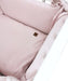 3in1 Beistellbett Babybett Sweater Soft Rosa - babyhafen.de 