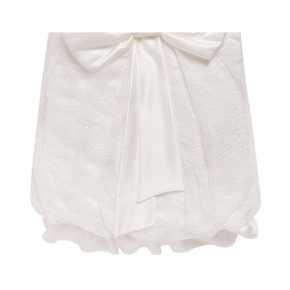 Einschlagdecke Taufkissen Weiß SCARLETT - babyhafen.de 